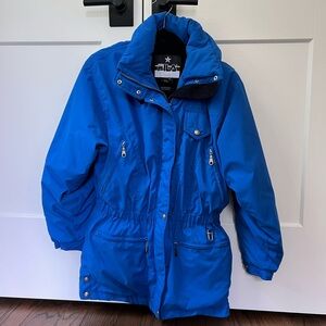 Fila Blue Ski Jacket with Optional Hood